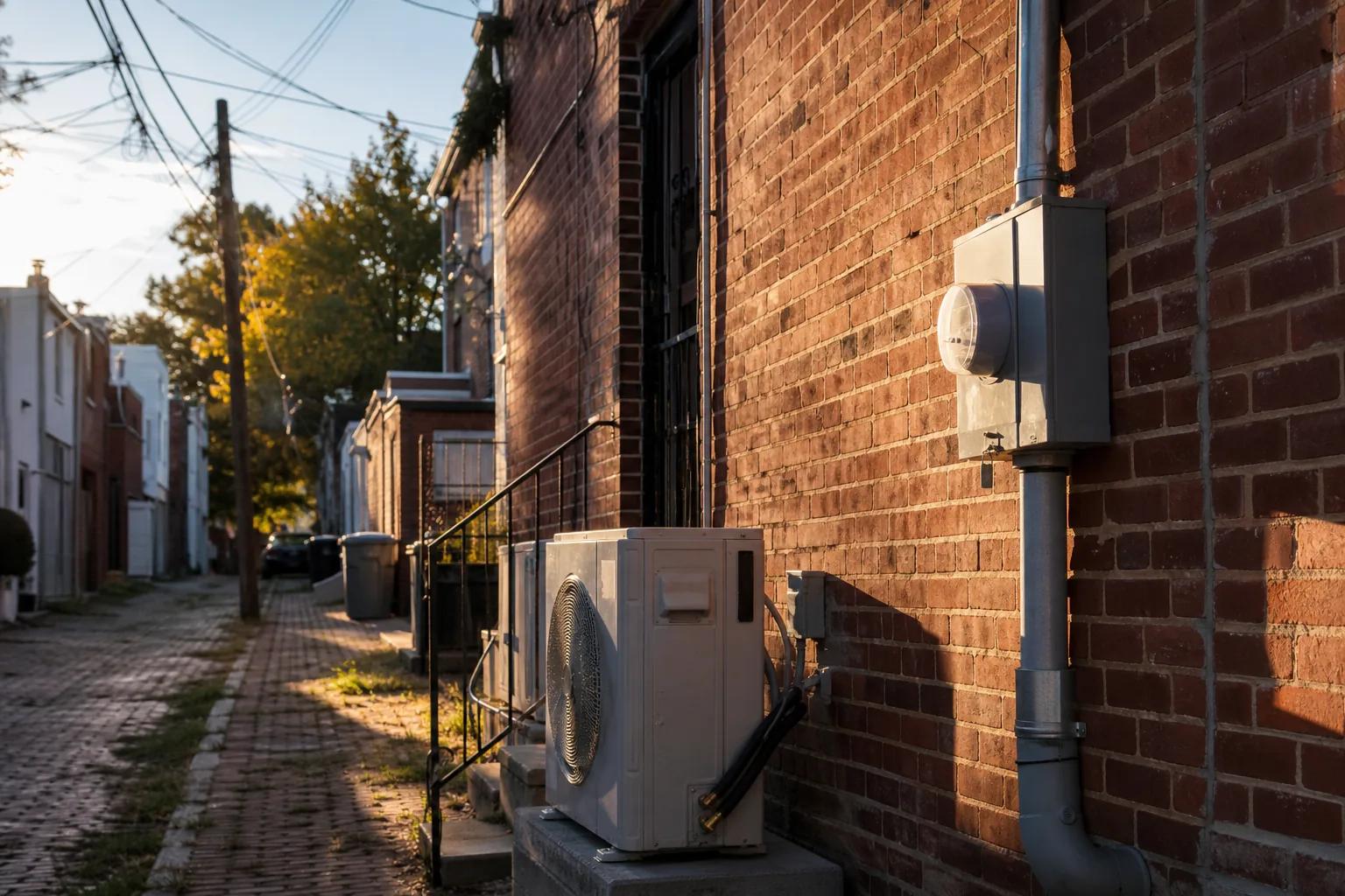 Washington DC home electrification and appliance rebate context with heat pump, induction, and panel upgrade before going solar