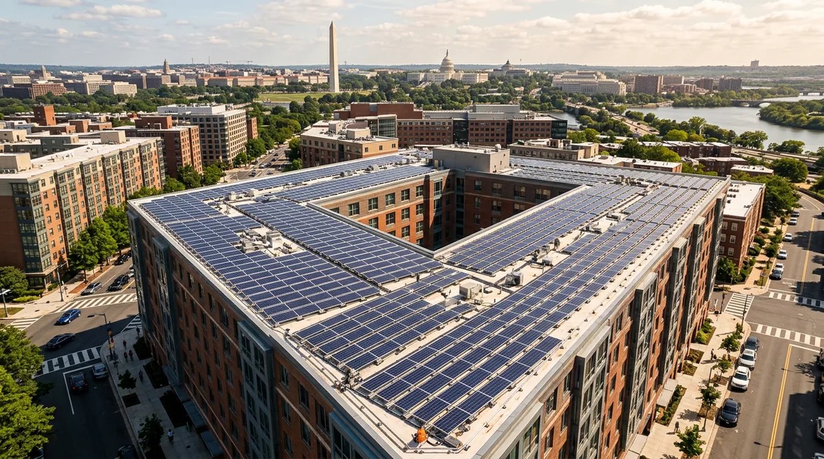 DC community solar project for Solar for All participants