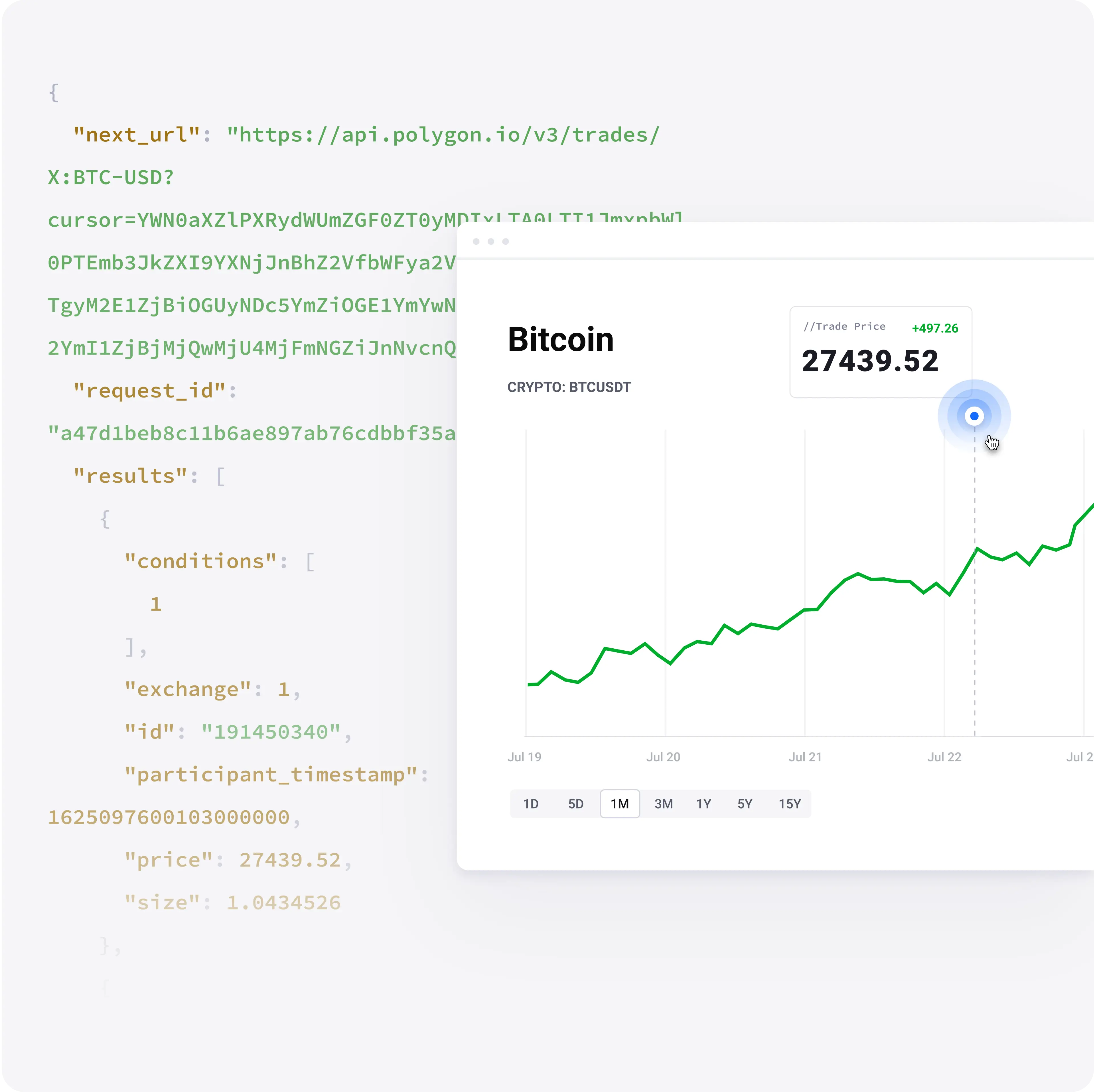 Real-time crypto trades from top exchanges