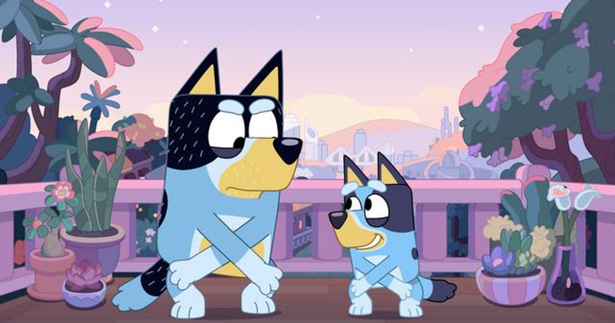 Bluey's Brisbane backdrop | NFSA
