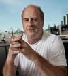 Head and shoulders shot of Australian music producer Michael Gudinski, circa 2009.