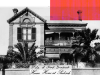 A two-storey Adelaide home photographed in the early 20th century. The photo is labelled Site of first broadcast - Hume home at Parkside.