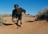David Gulpilil searches for the escaped girls in a still from the film Rabbit-Proof Fence.