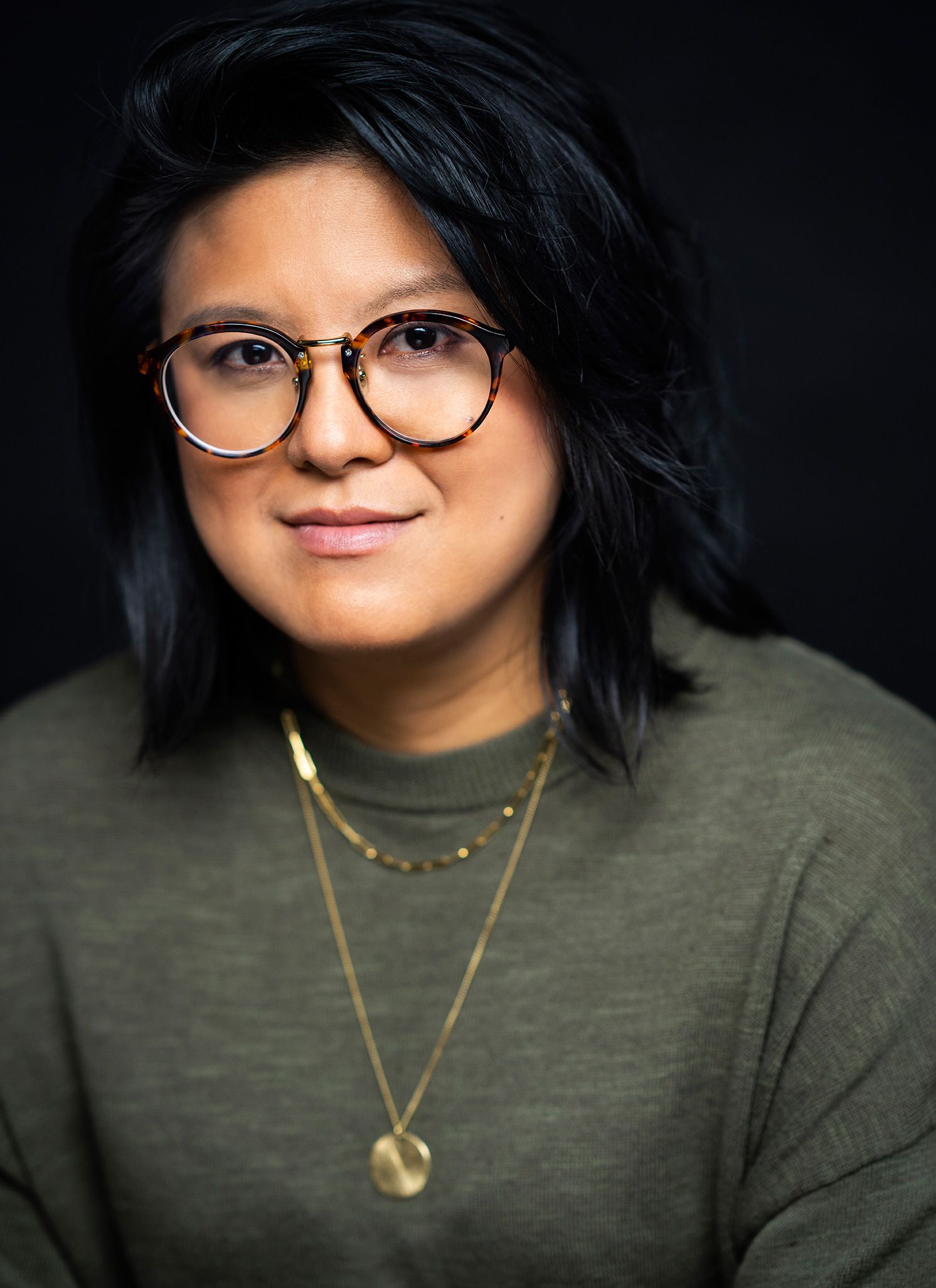 Head and shoulders shot of filmmaker Corrie Chen.