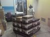 NFSA staff in Melbourne packing up a retrospective news collection from NWS 9 Adelaide