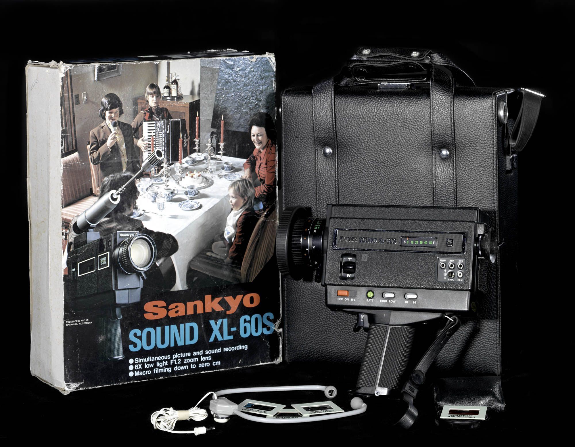 Sankyo XL-60S Super 8mm sound camera | NFSA