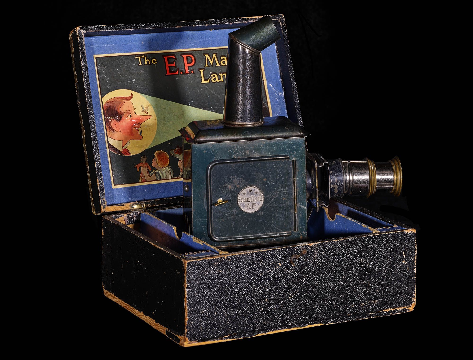 La lanterne magique, an early optical device used for projecting images