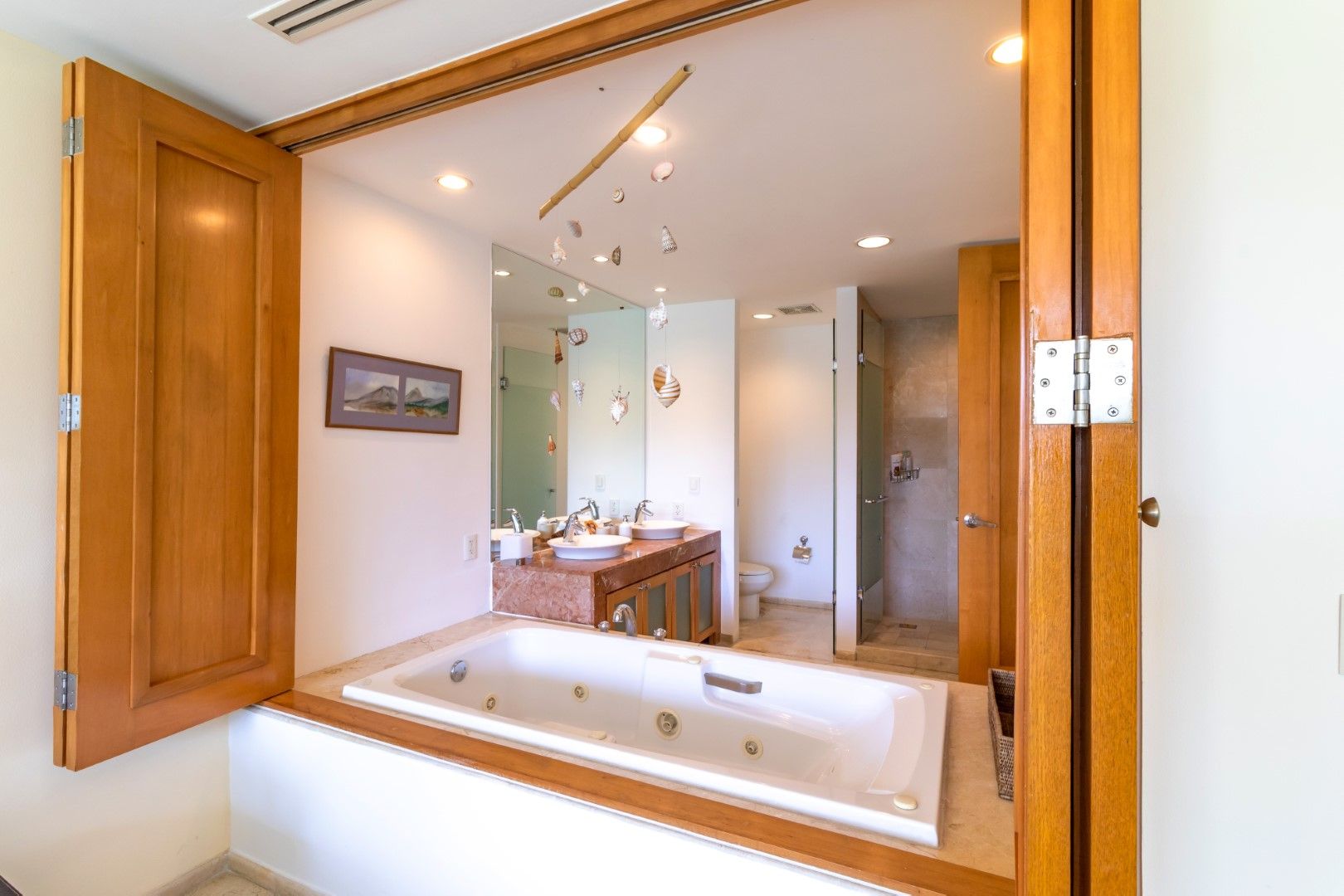 Balcony with ocean view