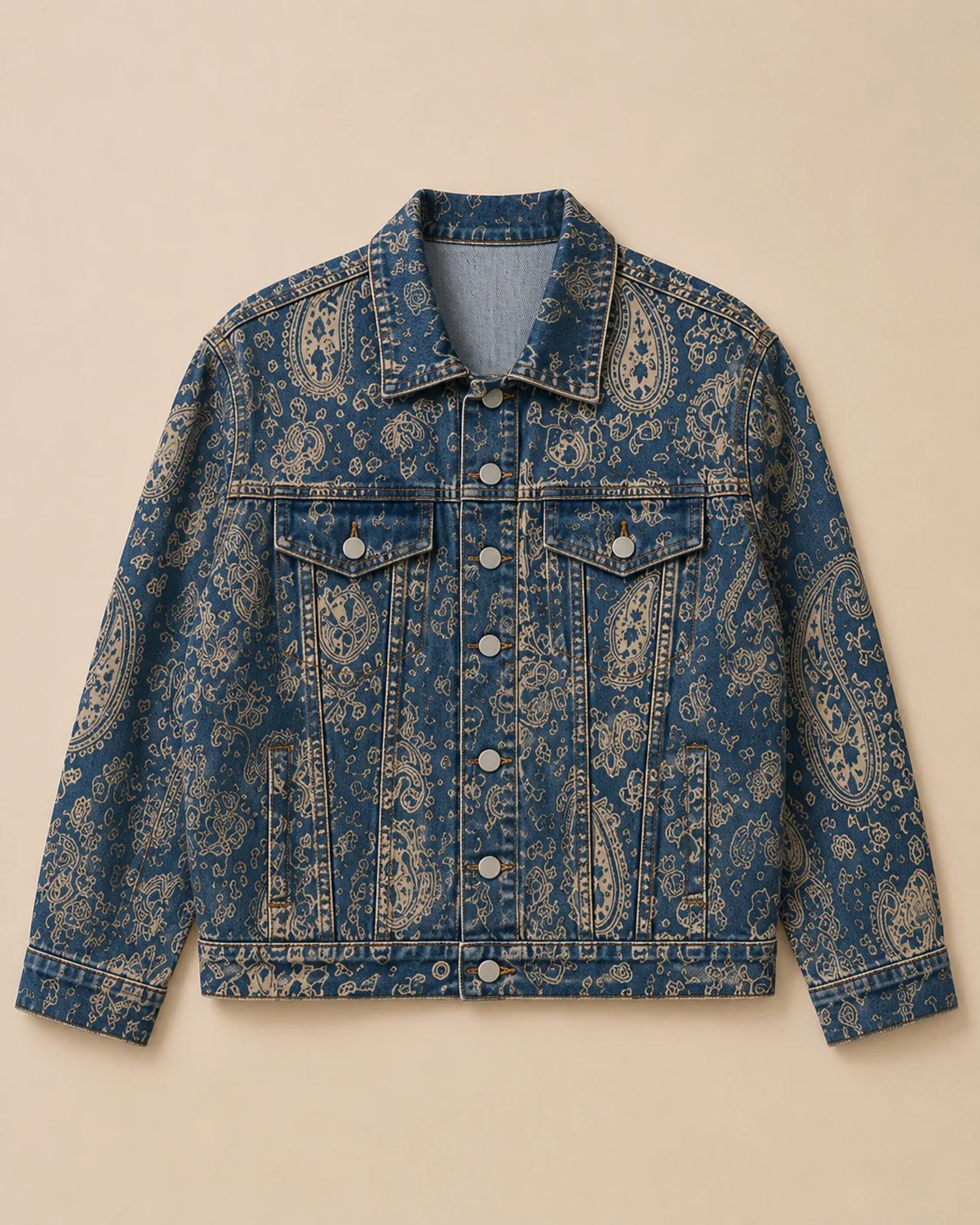 Paisley Muse Denim Jacket — view 1 of 4
