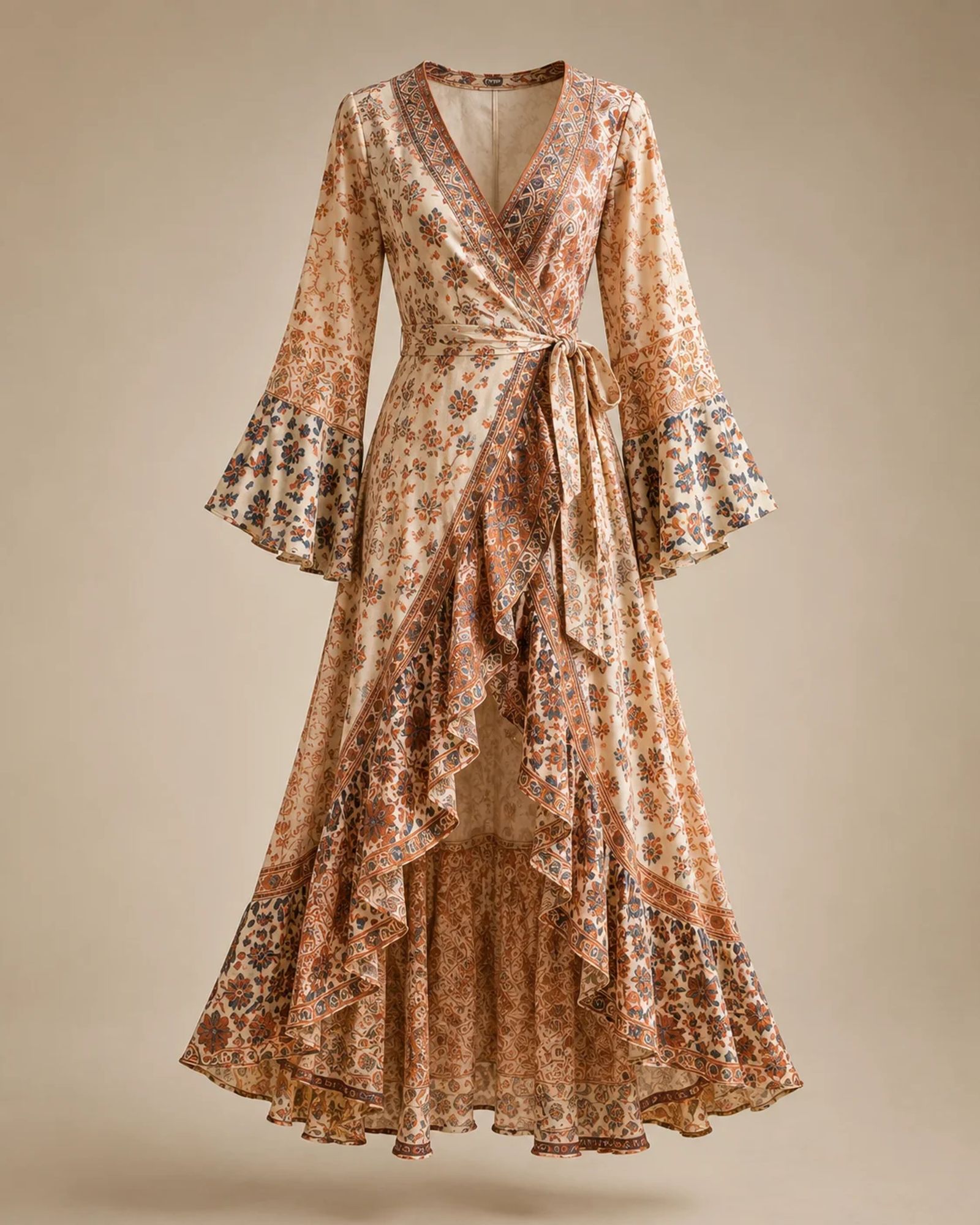 MEHER WRAP DRESS — view 1 of 4