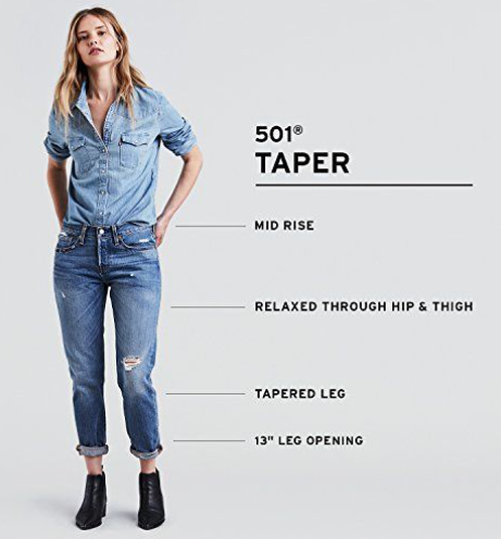 Tapered Jeans Jeans gute Figur