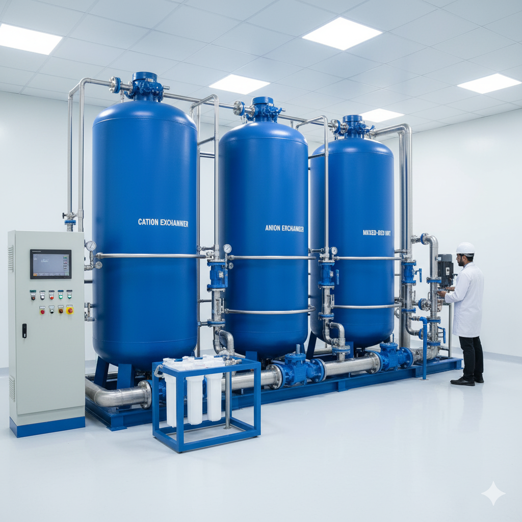 DM Plant (Demineralization Plant) Manufacturer & Service