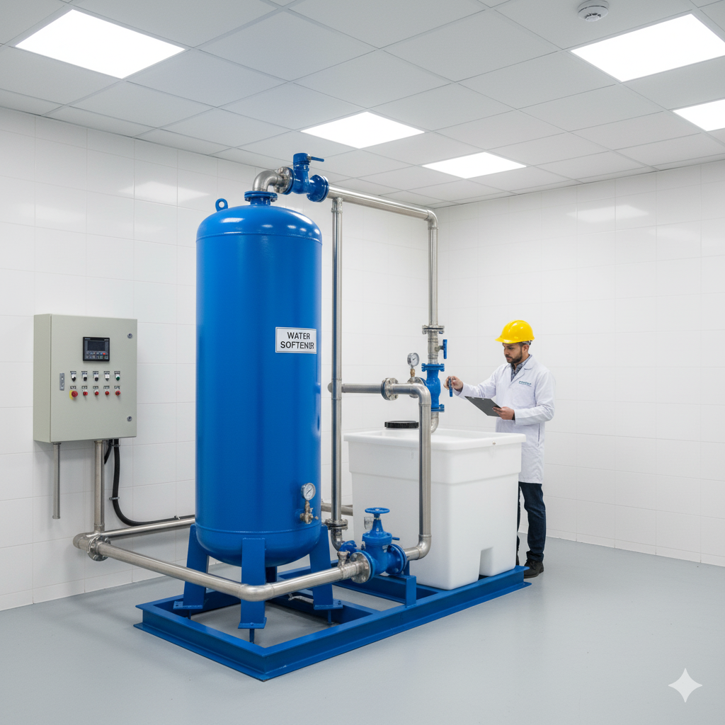Industrial Water Softener Plant | Installation & AMC Services
