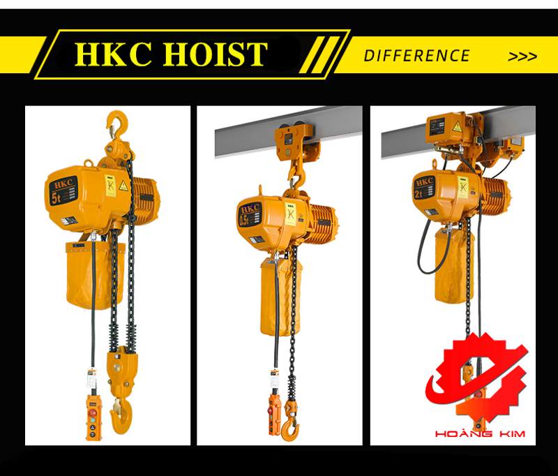 Pa lăng xích điện 250Kg cố định