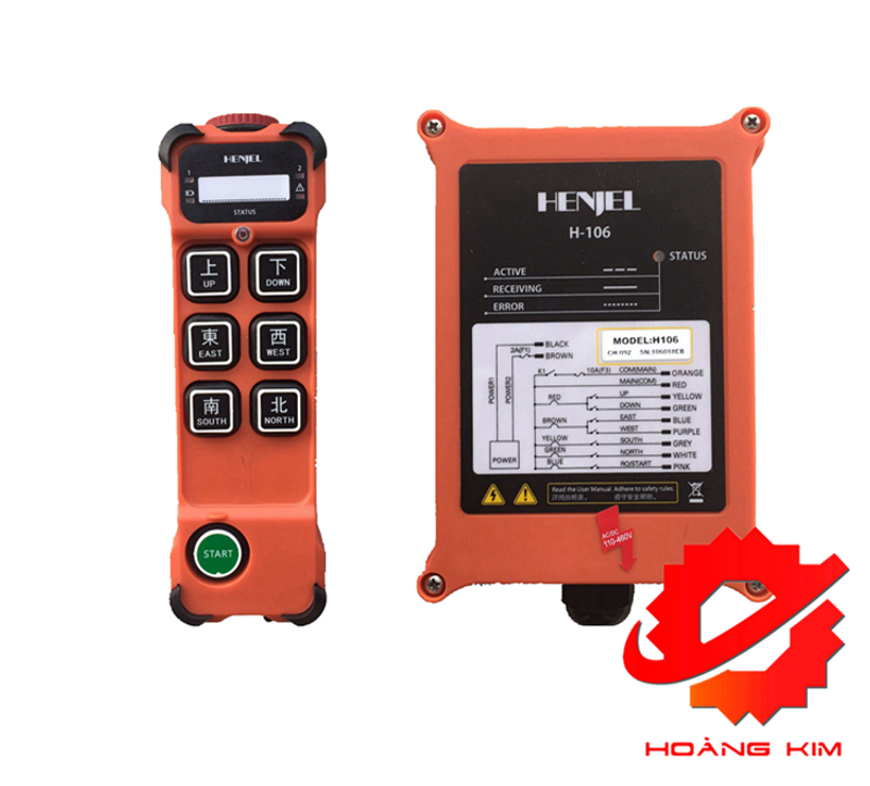 Điều khiển cầu trục Henjel H106