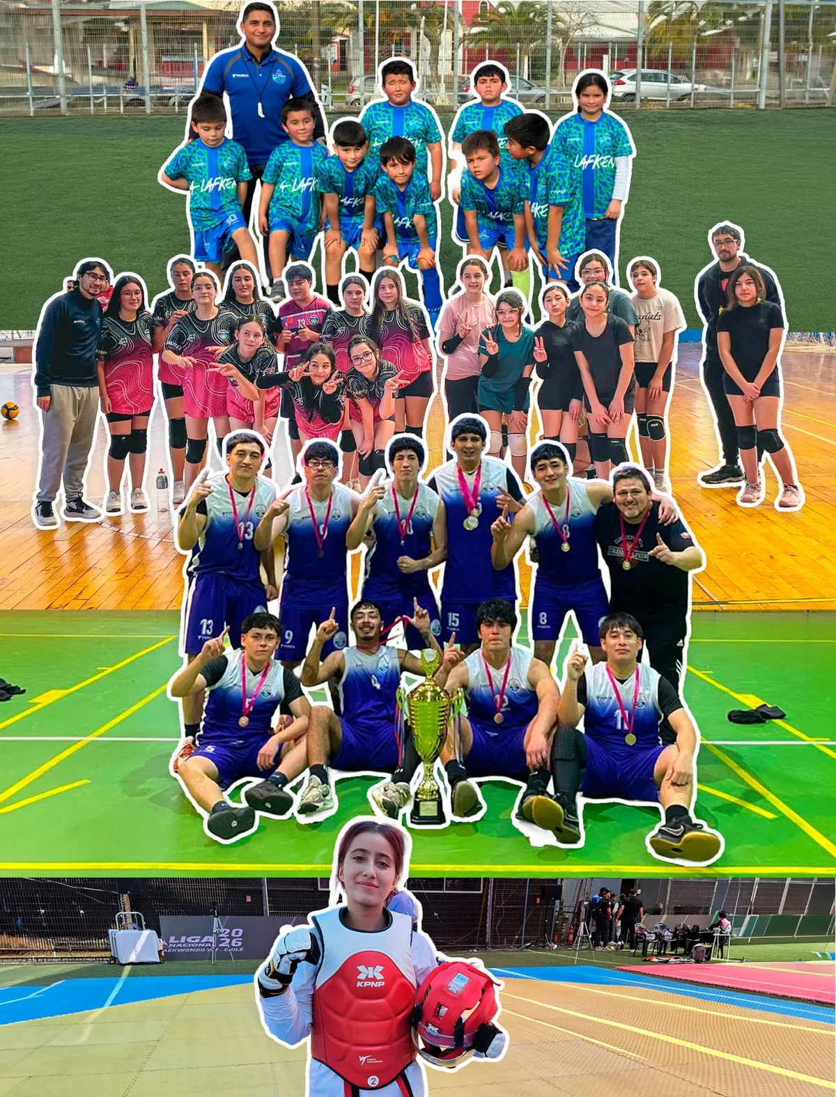 Fin de semana Deportivo A-Lafken