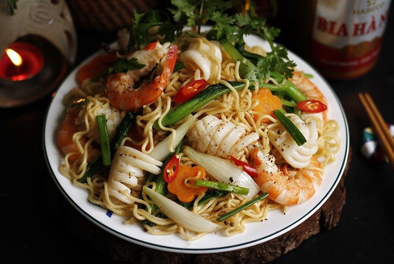 Mì Xào Hải Sản tại Nhà Bè Khánh Hào