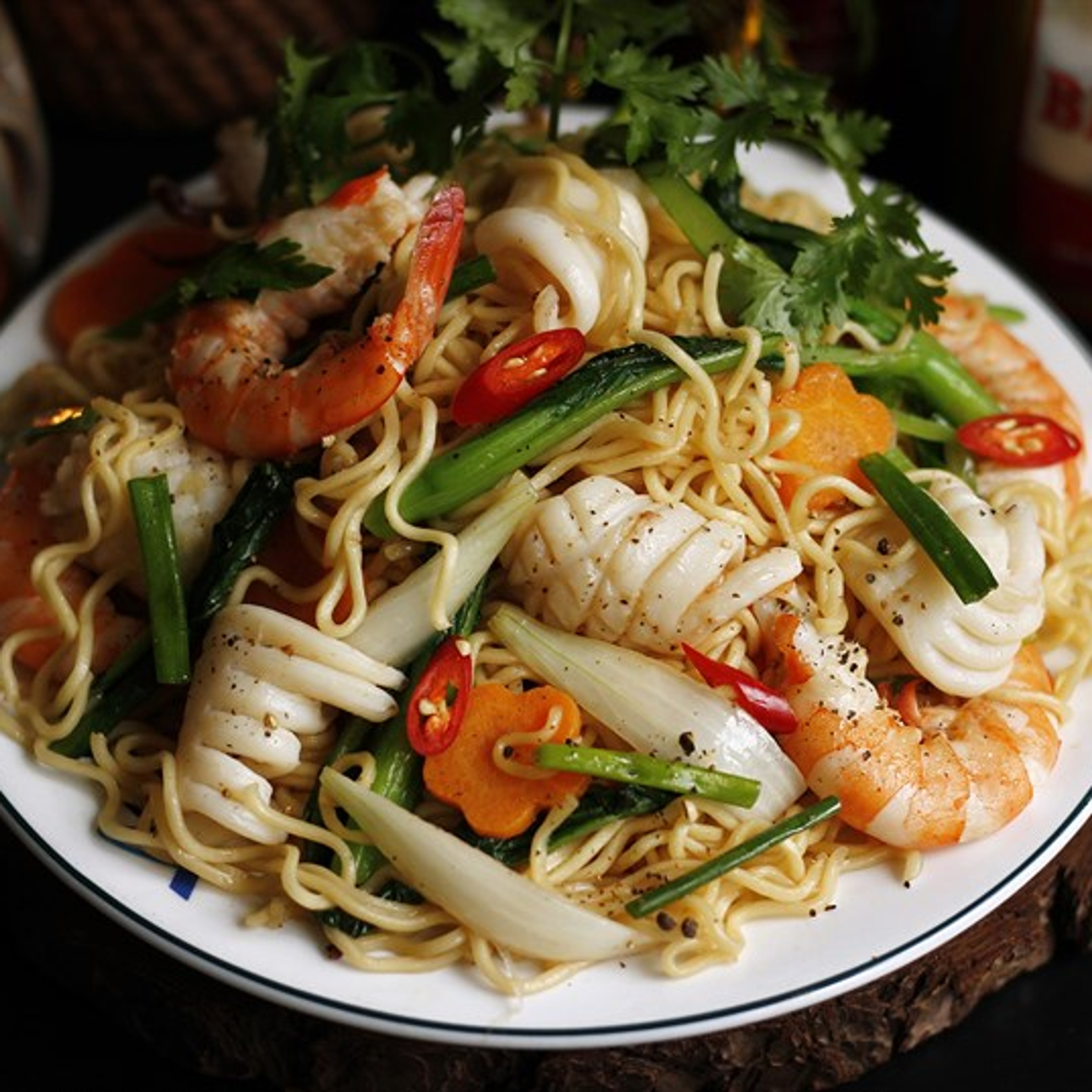 Mì Xào Hải Sản tại Nhà Bè Khánh Hào