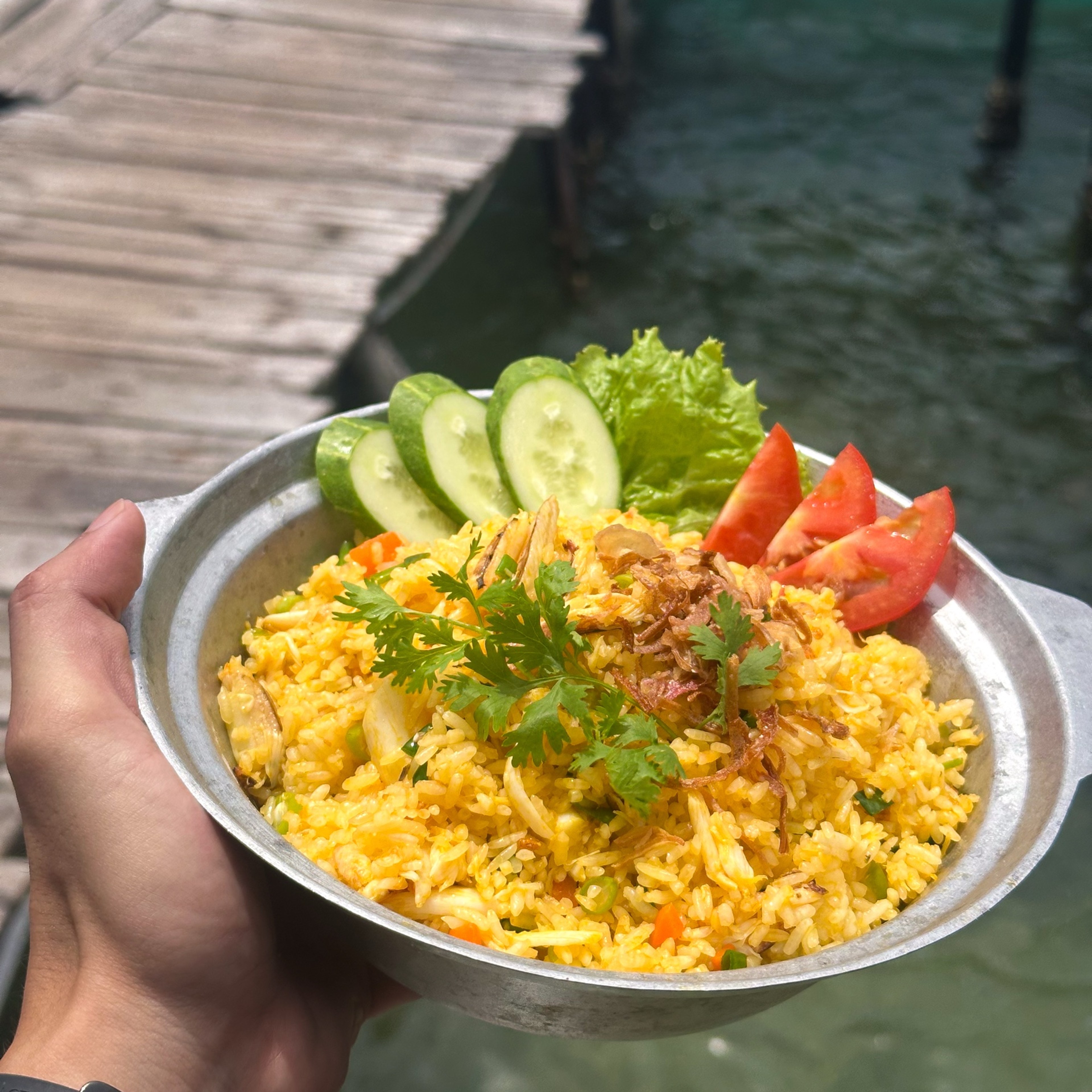 Cơm Chiên Ghẹ tại Nhà Bè Khánh Hào