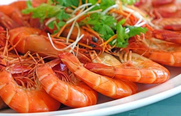 Tôm Hấp tại Nhà Bè Khánh Hào