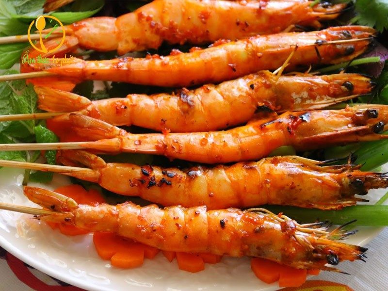Tôm Nướng tại Nhà Bè Khánh Hào