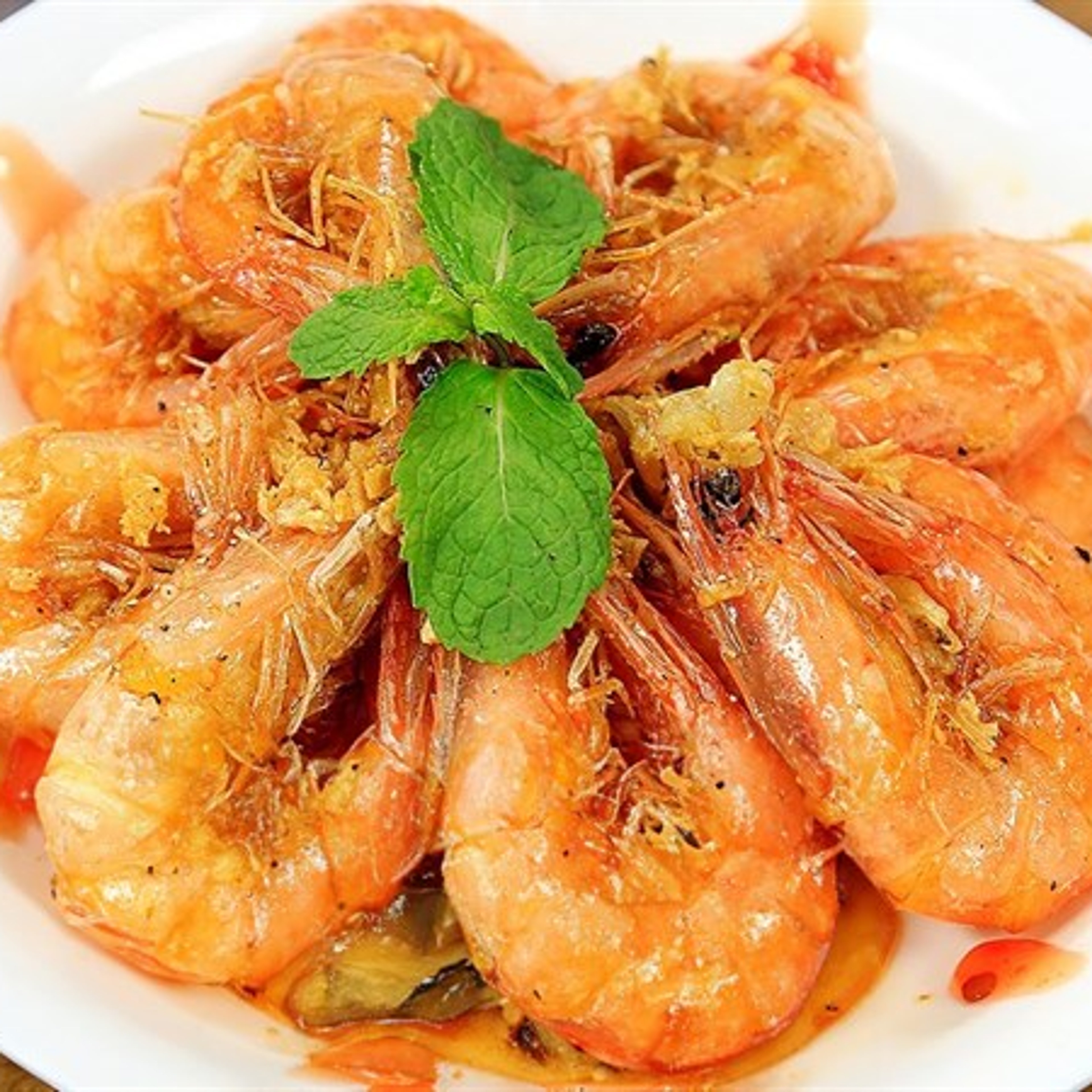 Tôm Chiên Bơ tại Nhà Bè Khánh Hào