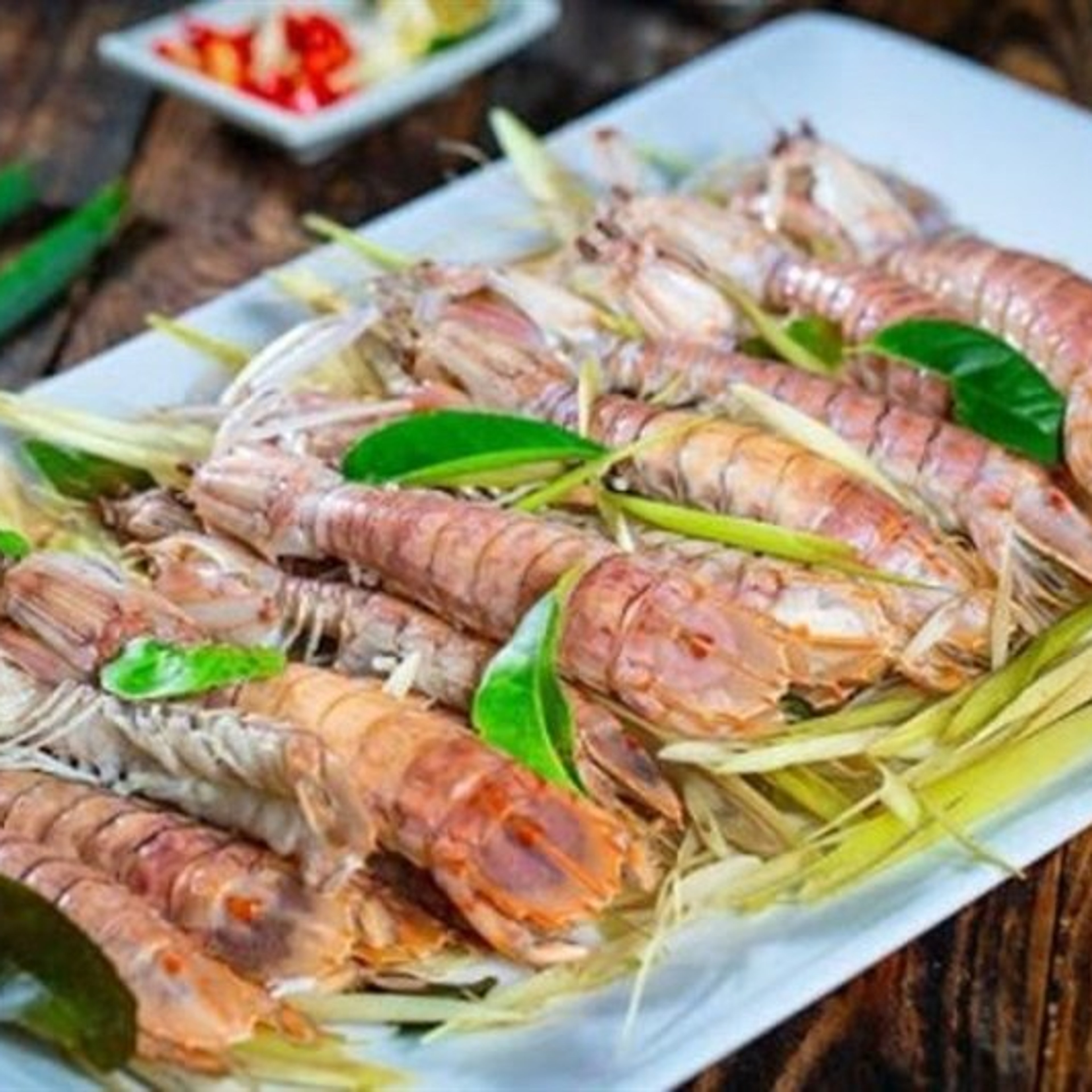 Tôm Tích Hấp tại Nhà Bè Khánh Hào