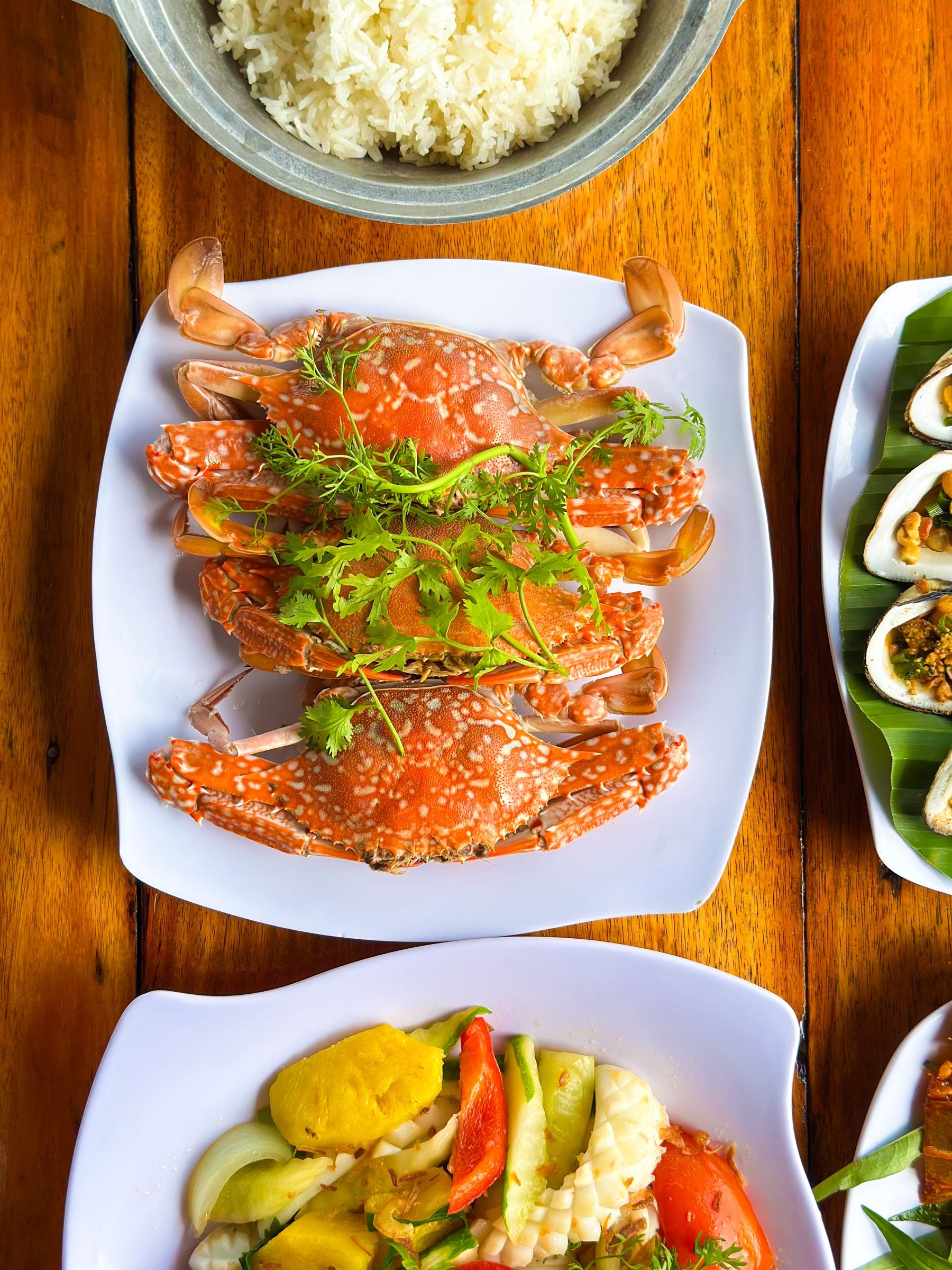Ghẹ Hấp tại Nhà Bè Khánh Hào