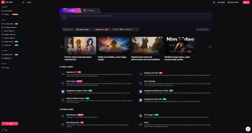 image of Nim Video
