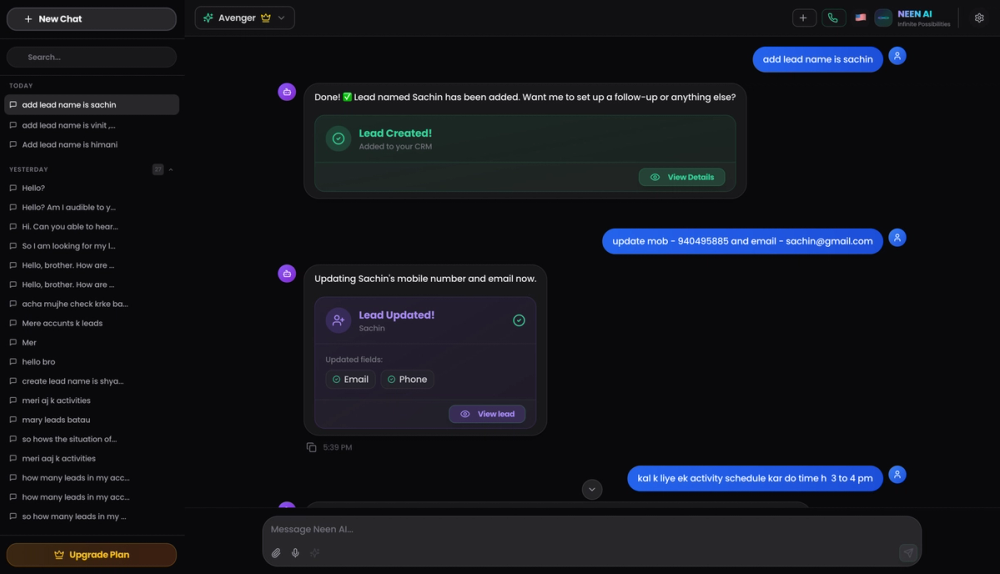 image of NeeN AI CRM