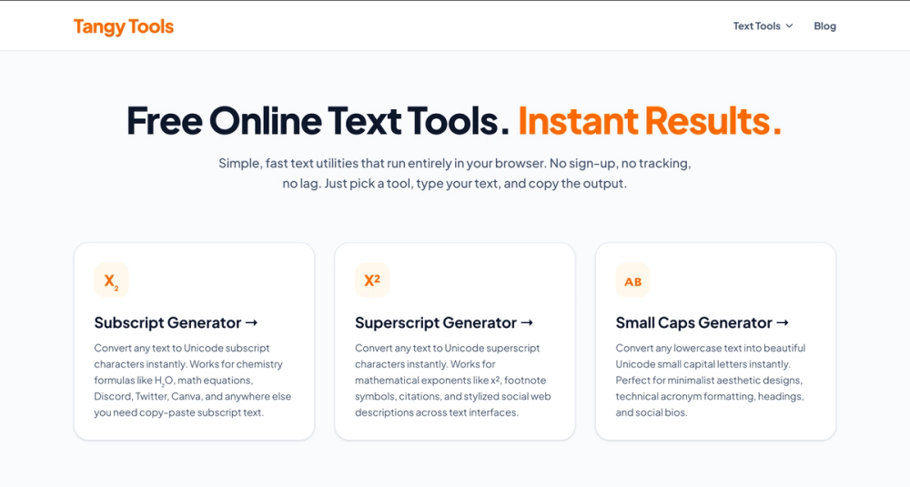 image of Tangy Tools