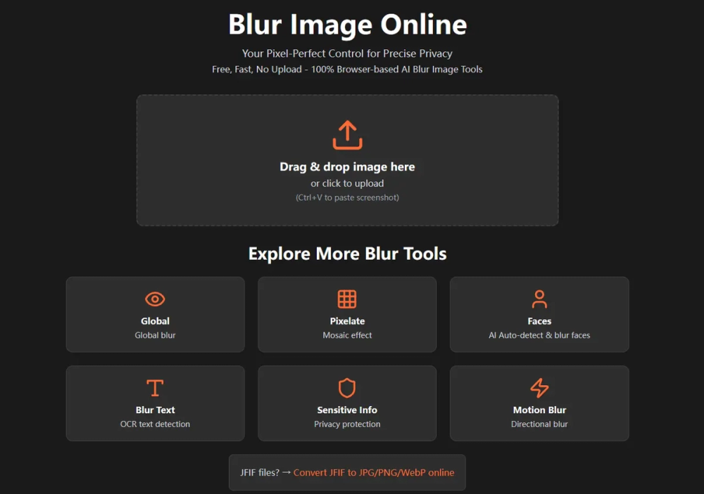 image of Blur Image Online
