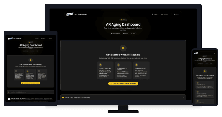 image of SkyLimit AR Aging Dashboard