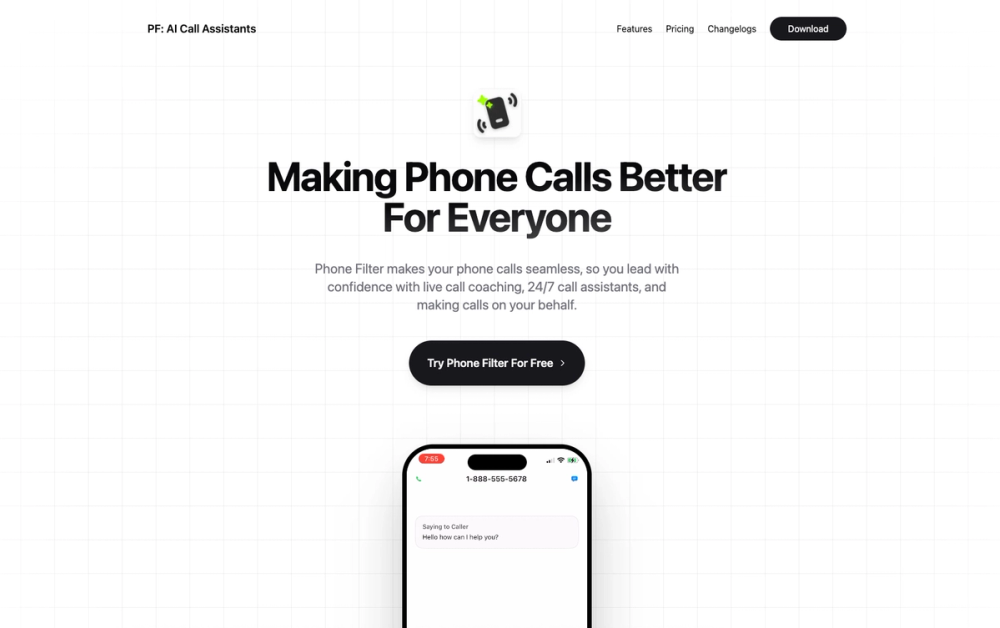 image of PF: AI Call Assistants & Voice