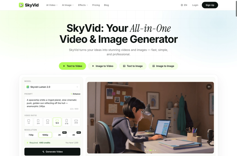 image of SkyVid AI 