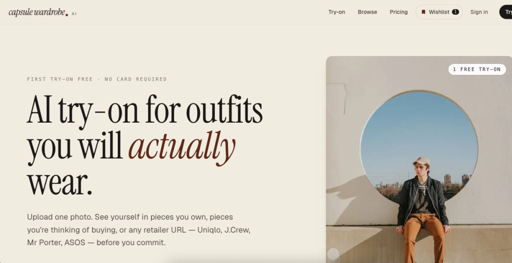 image of Capsule Wardrobe AI