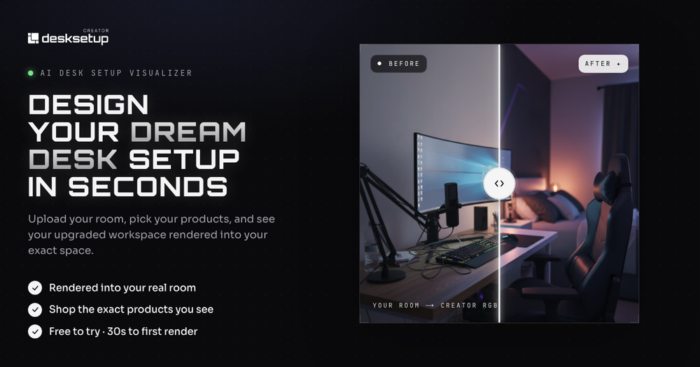 image of Desk Setup Creator