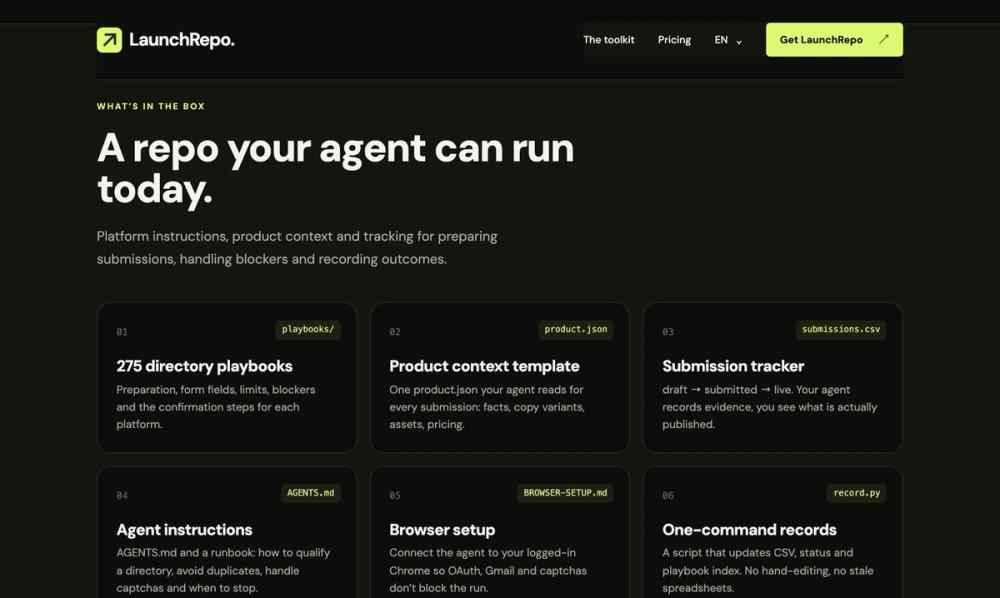 image of LaunchRepo