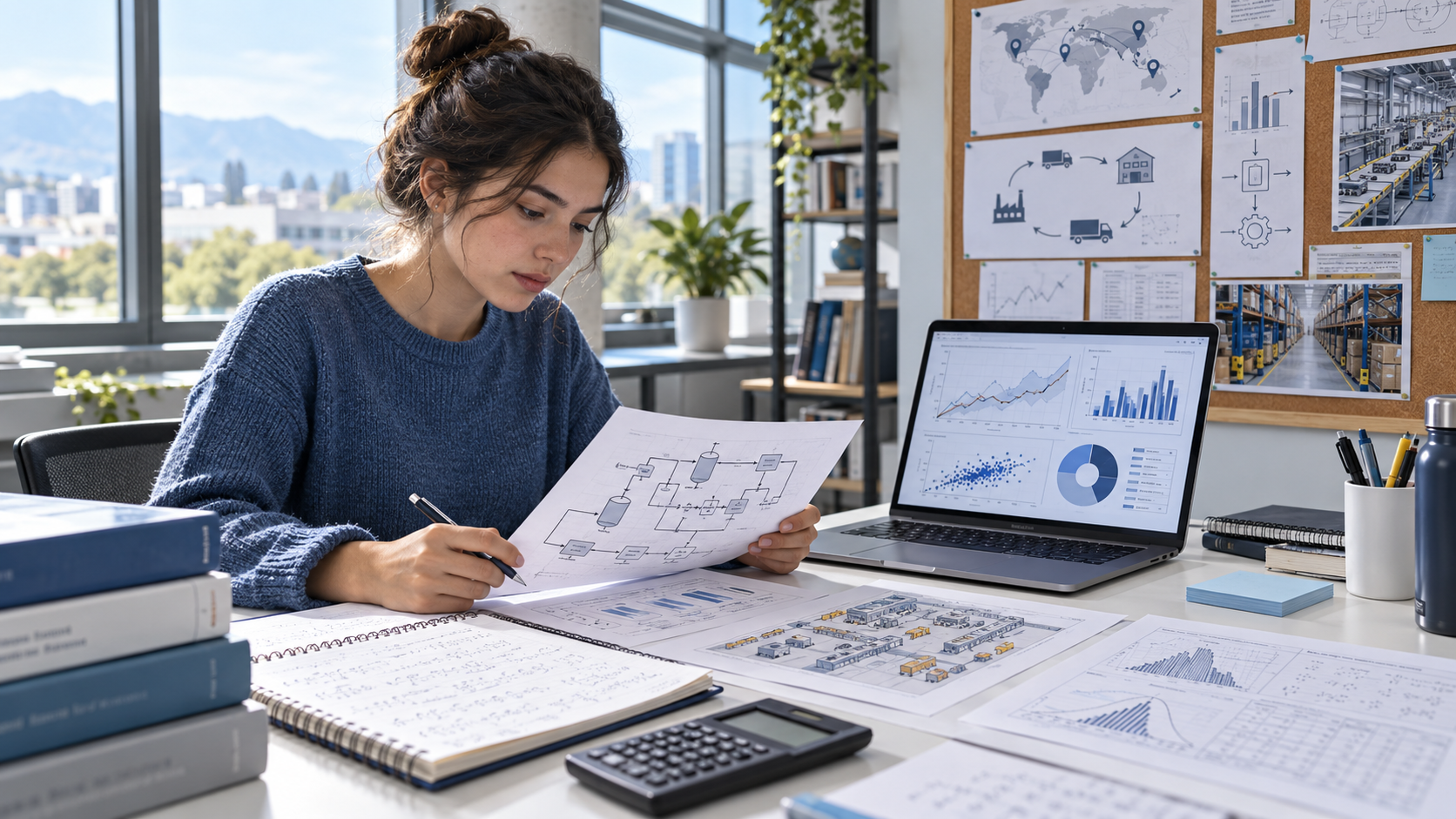 ¿Qué materias se estudian en Ingeniería Industrial con Inteligencia Artificial?