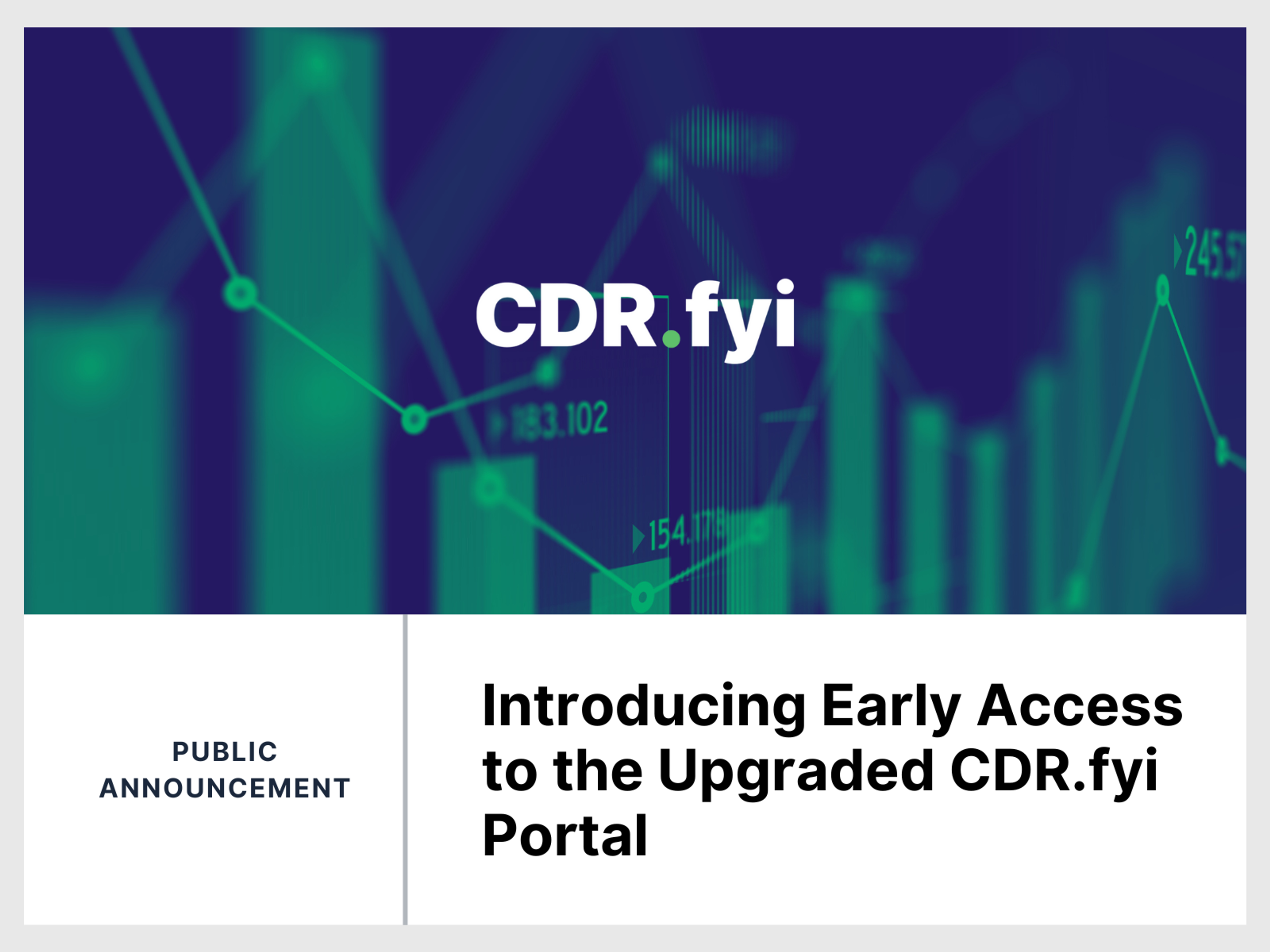 Introducing Early Access to the Upgraded CDR.fyi Portal blog post image