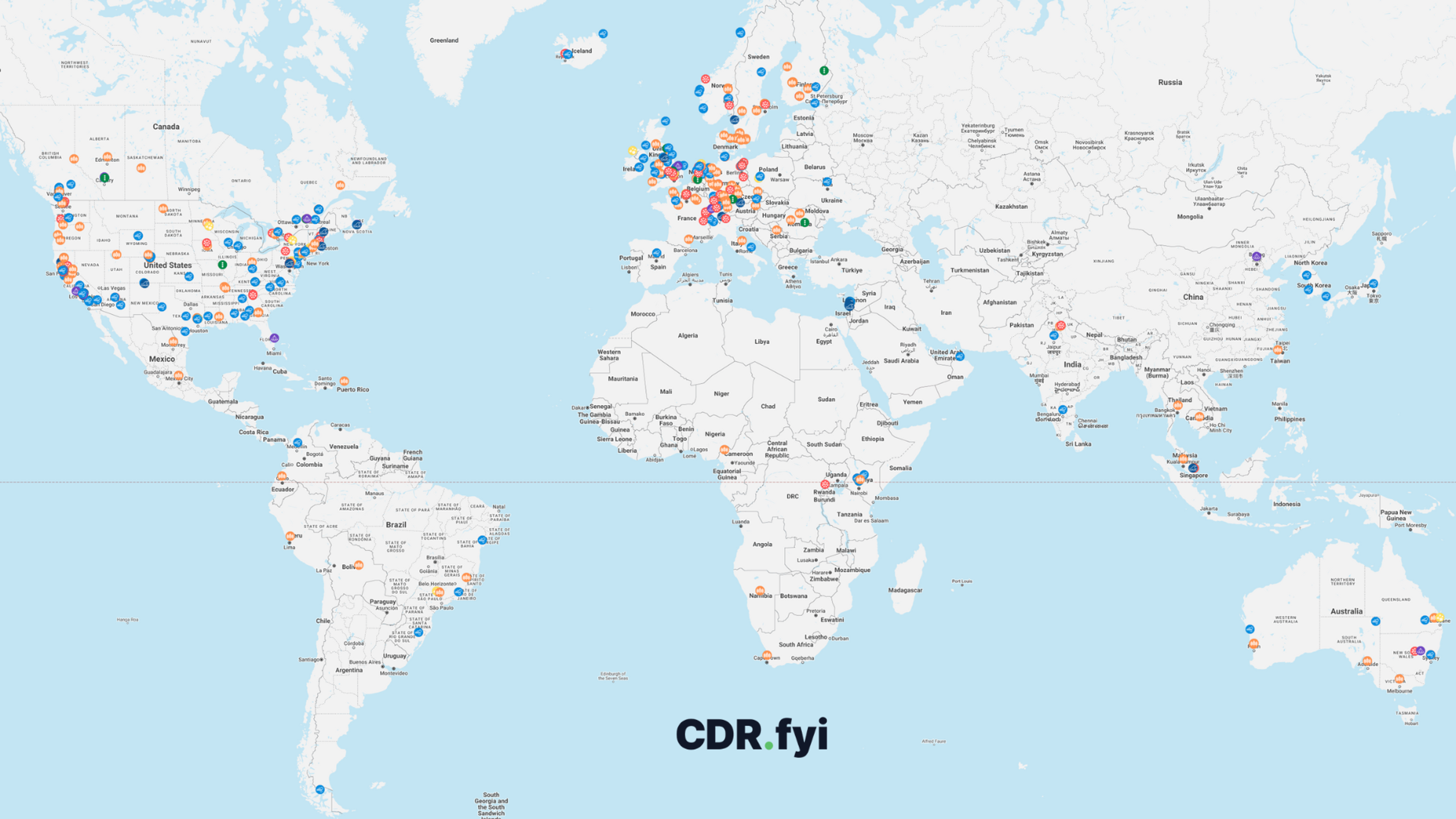 New CDR.fyi Portal and Map Features: CDR Supplier Projects and Facilities blog post image