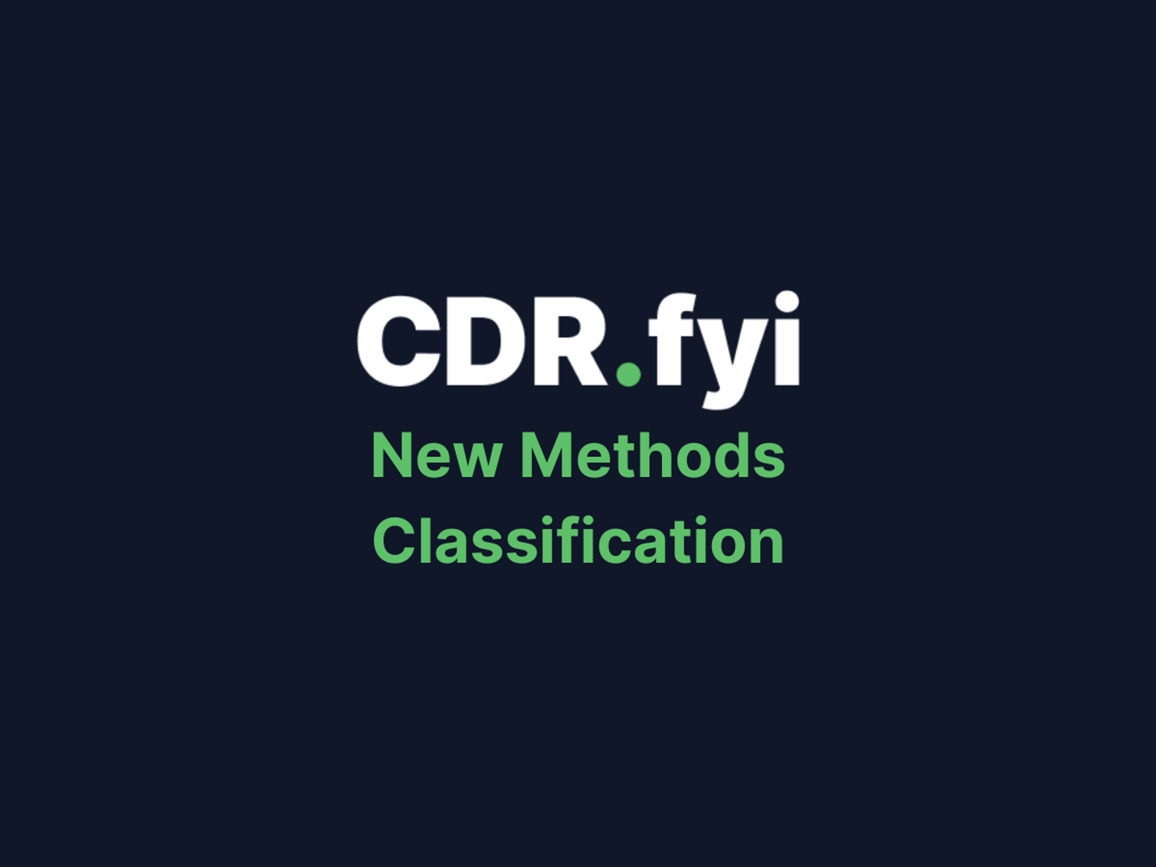 Introducing the New Methods Classification at CDR.fyi blog post image