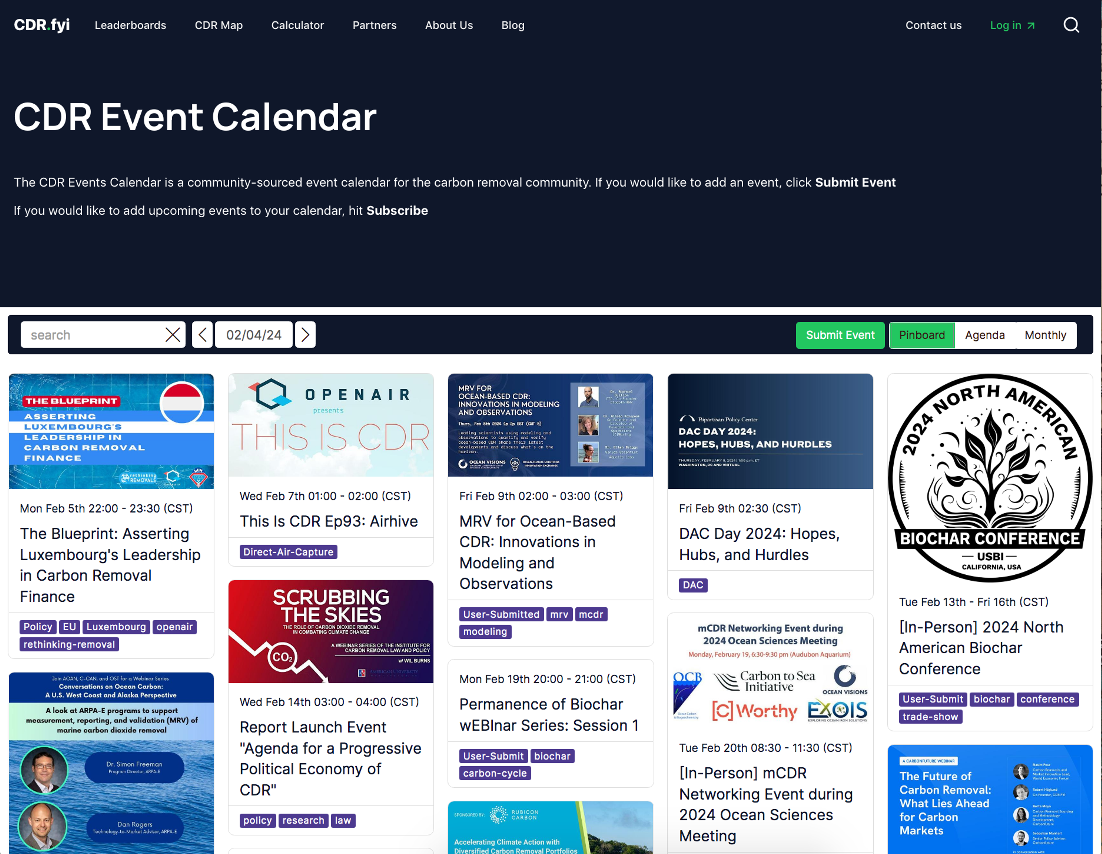 Introducing the CDR Events Calendar 📅 blog post image