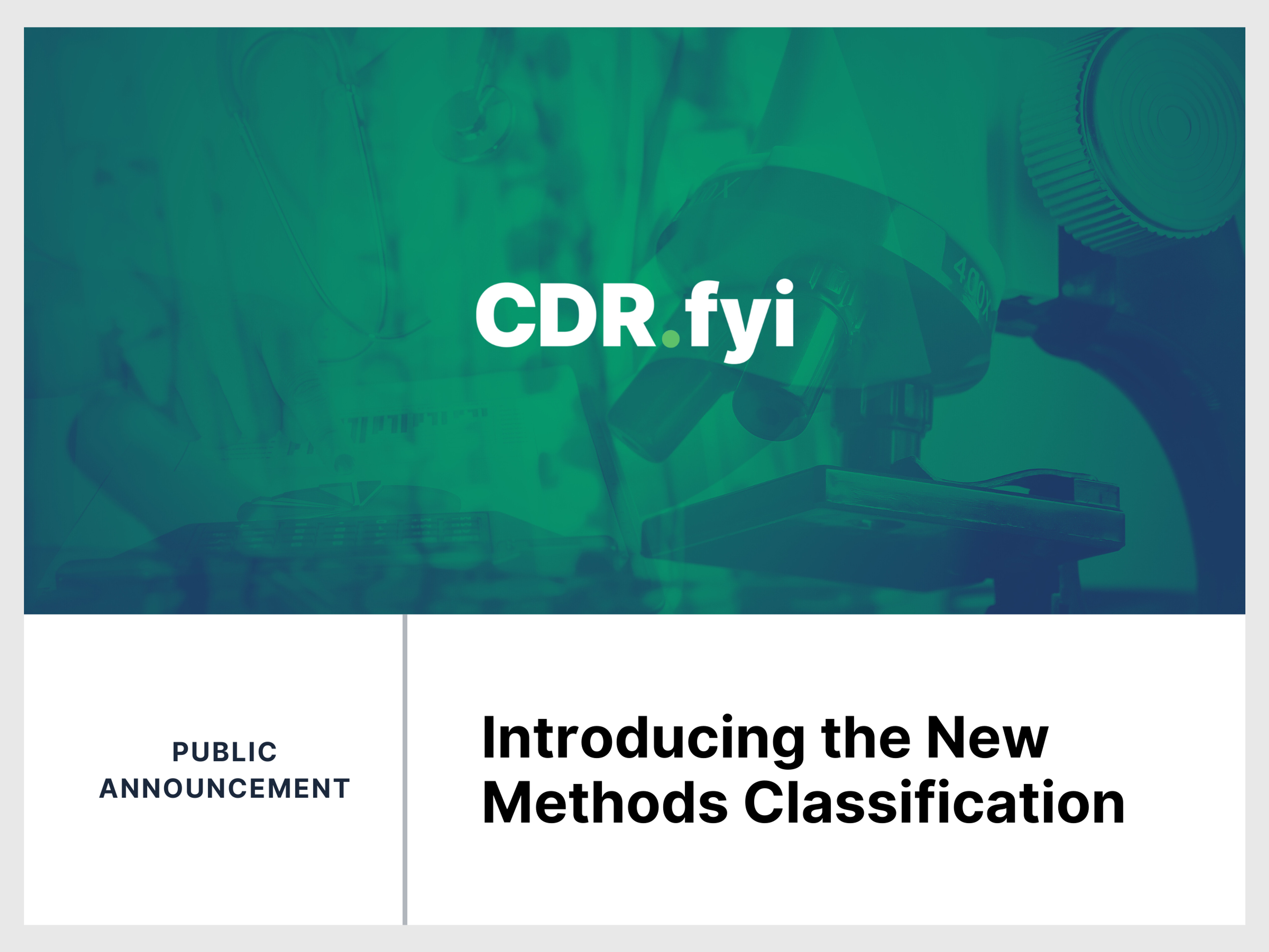 Introducing the New Methods Classification at CDR.fyi blog post image