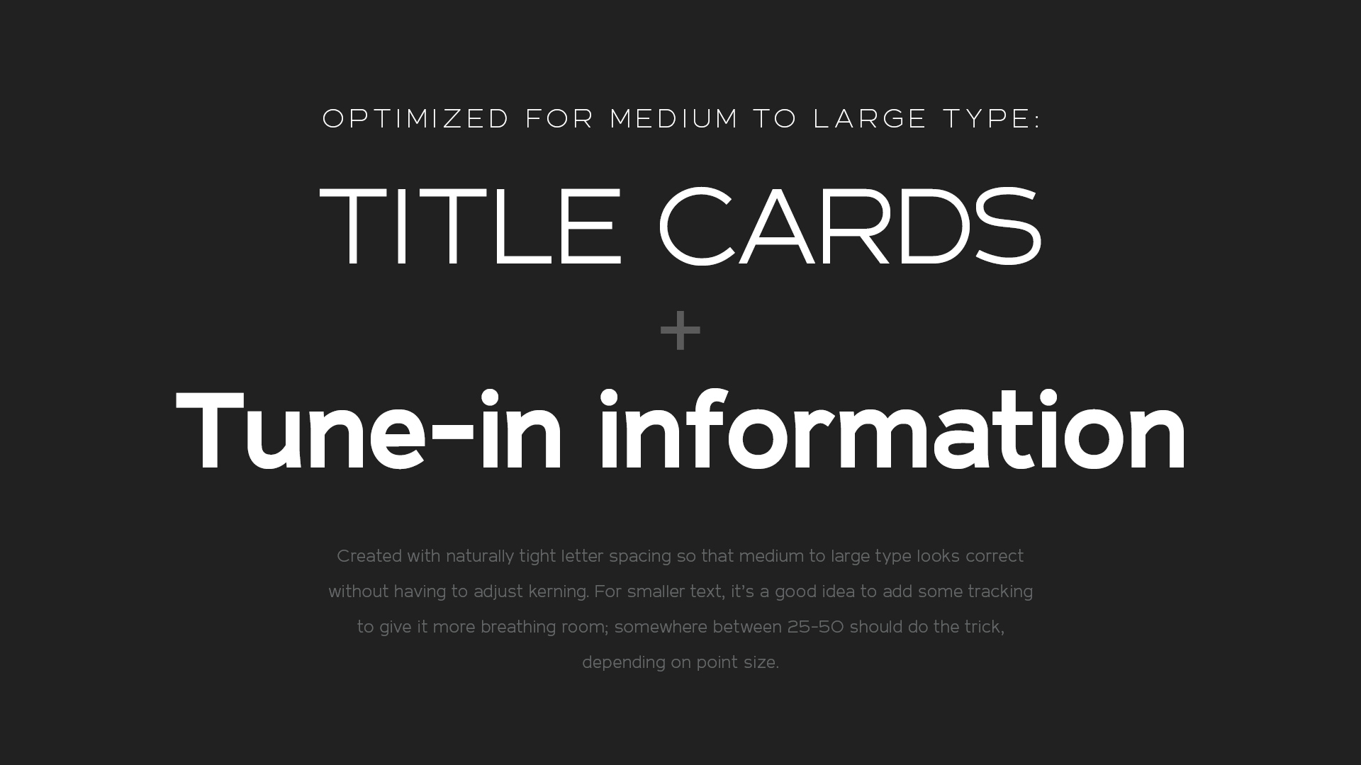 Capacity : NBC Tinker Bespoke Typeface