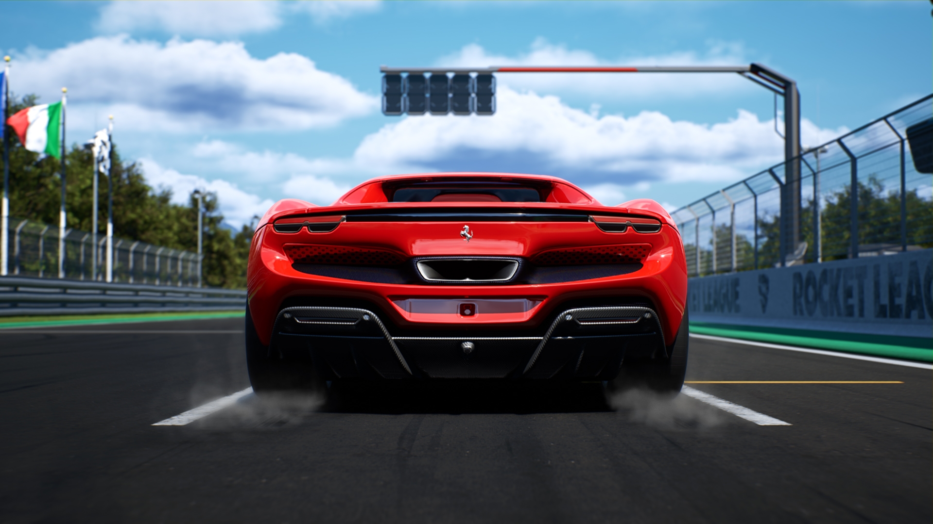 Capacity Studios : Rocket League x Ferrari 296 GTB