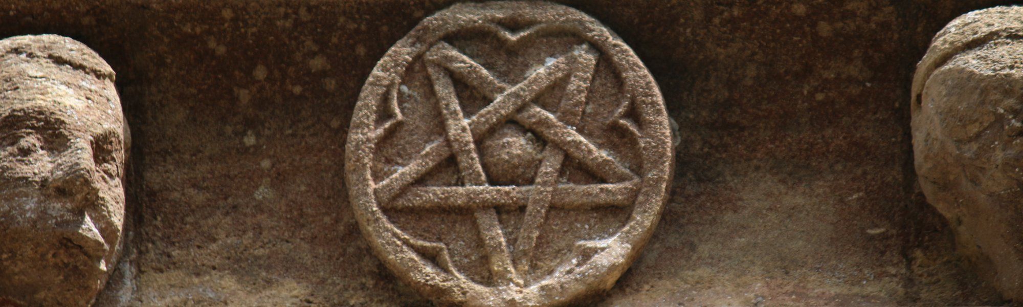 Pentagon relief on St Mary the Virgin Church