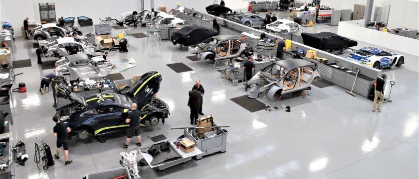 Prodrive shop floor, Banbury