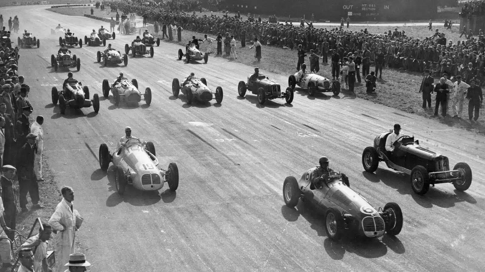 Silverstone grand prix in 1948