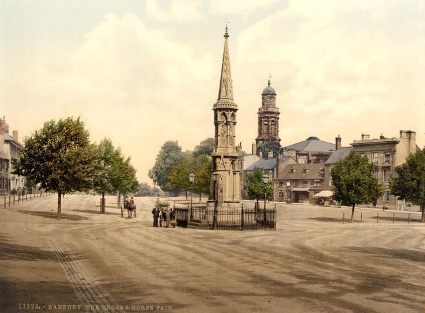 Old image of the Banbury Cross